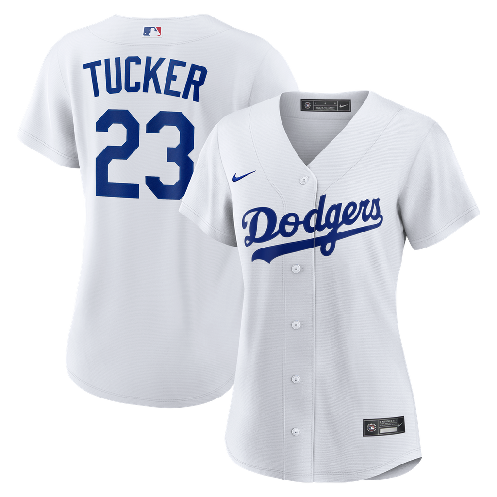 Los Angeles Dodgers Kyle Tucker Women's Home Replica Jersey | White