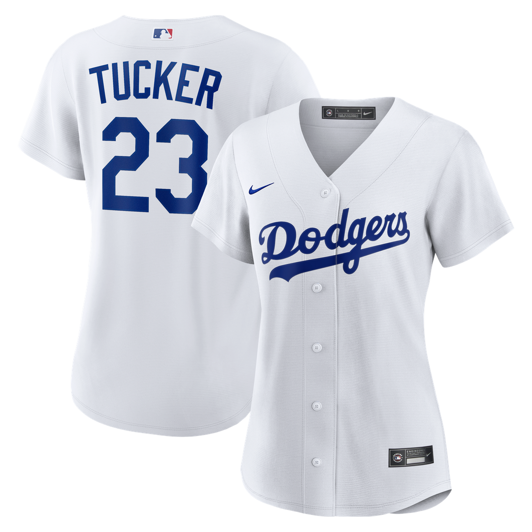 Los Angeles Dodgers Kyle Tucker Women's Home Replica Jersey | White