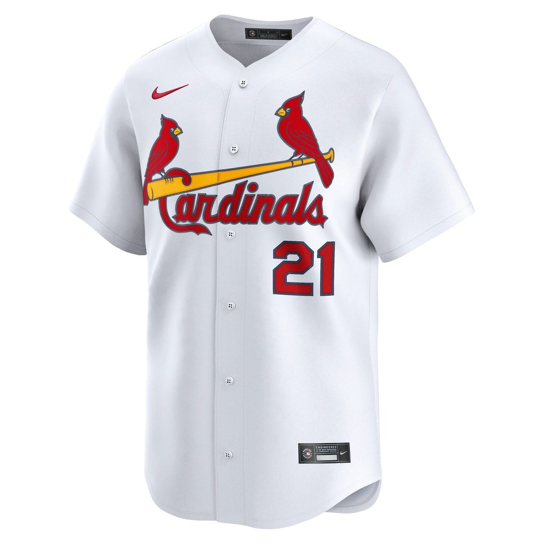 St. Louis Cardinals Lars Nootbaar Home Limited Jersey | White