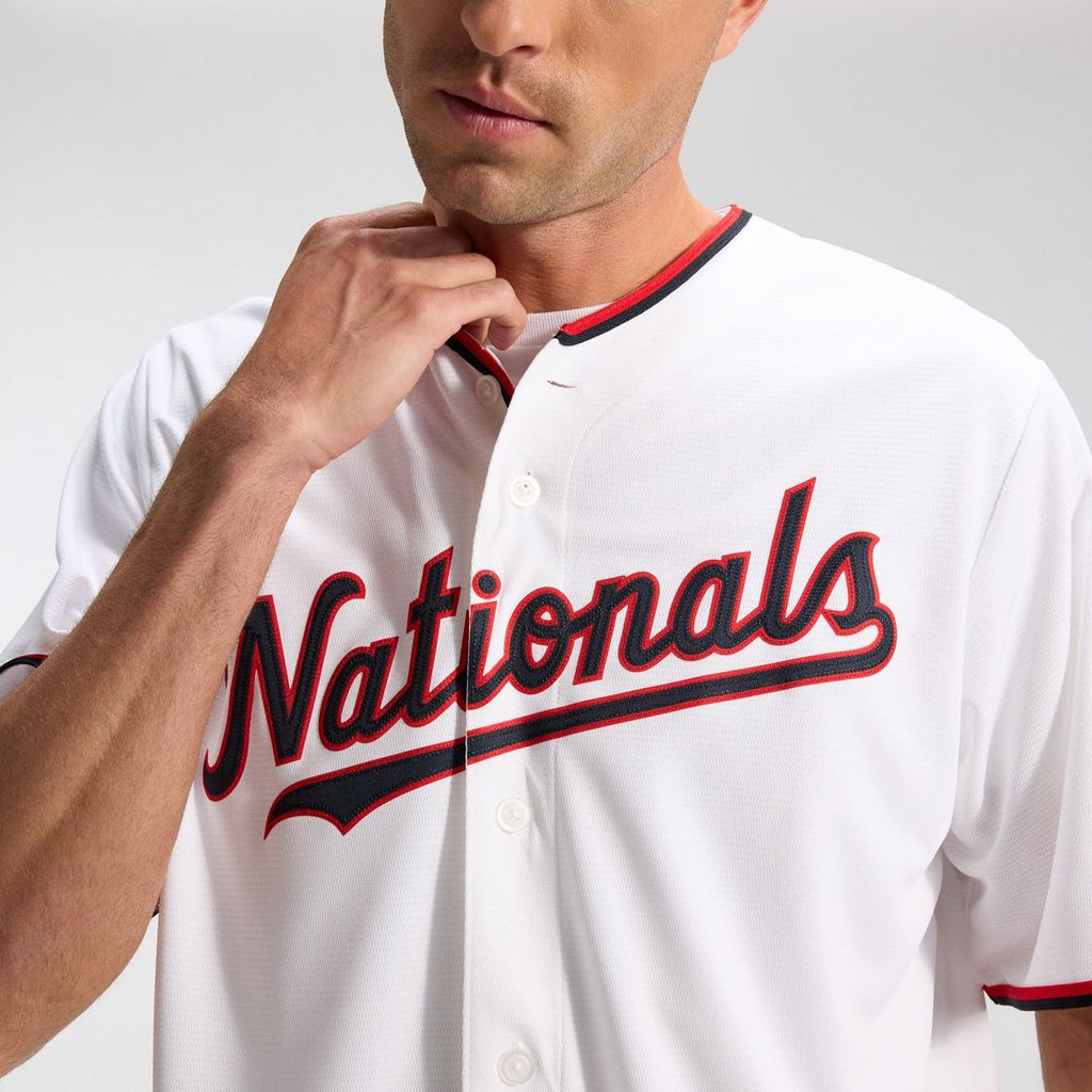 Washington Nationals CJ Abrams Home Replica Jersey | White