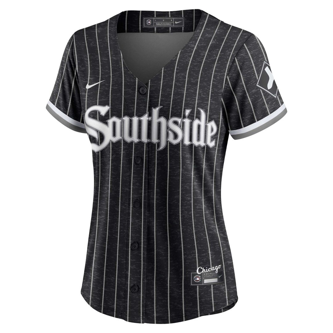 Chicago White Sox Bo Jackson Women's City Connect Replica Jersey | Black