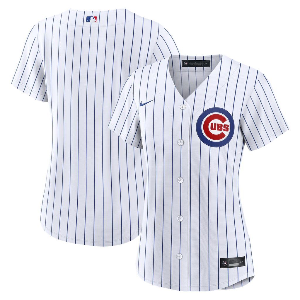 Chicago Cubs Women's Home Replica Jersey | White
