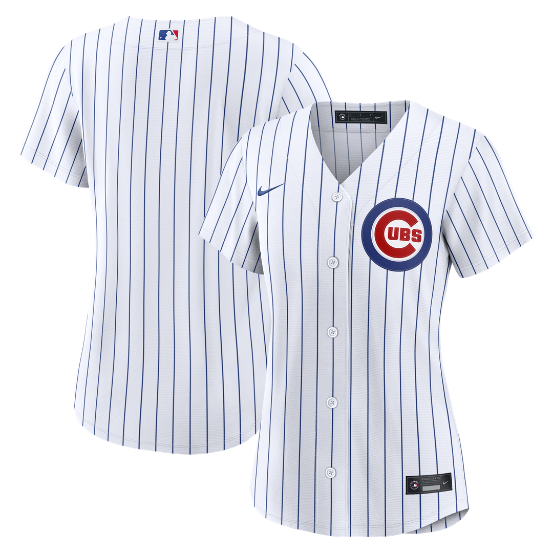 Chicago Cubs Women's Home Replica Jersey | White