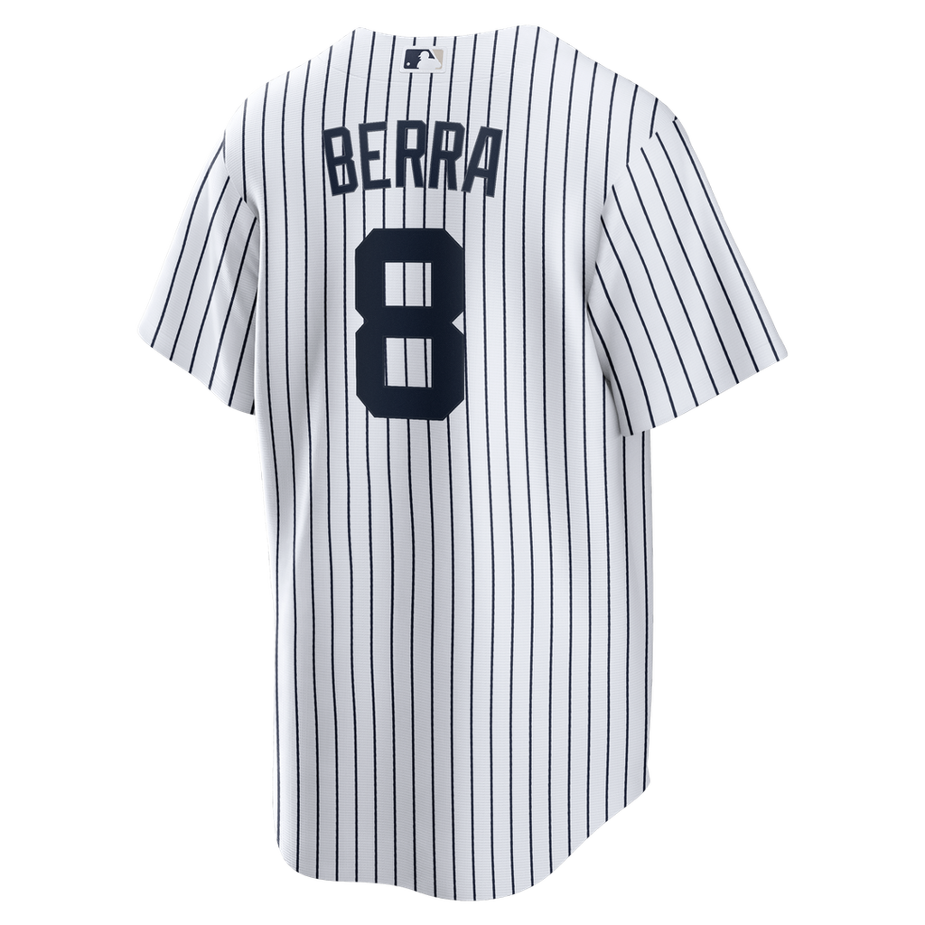 New York Yankees Yogi Berra Home Retired Replica Jersey | White