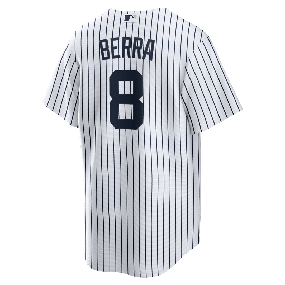 New York Yankees Yogi Berra Home Retired Replica Jersey | White