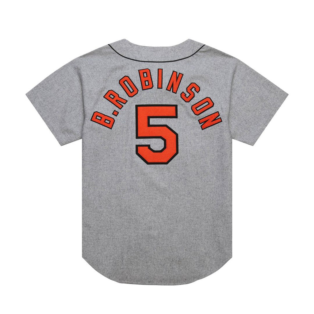 Baltimore Orioles Brooks Robinson Cooperstown 1966 Authentic Jersey | Gray