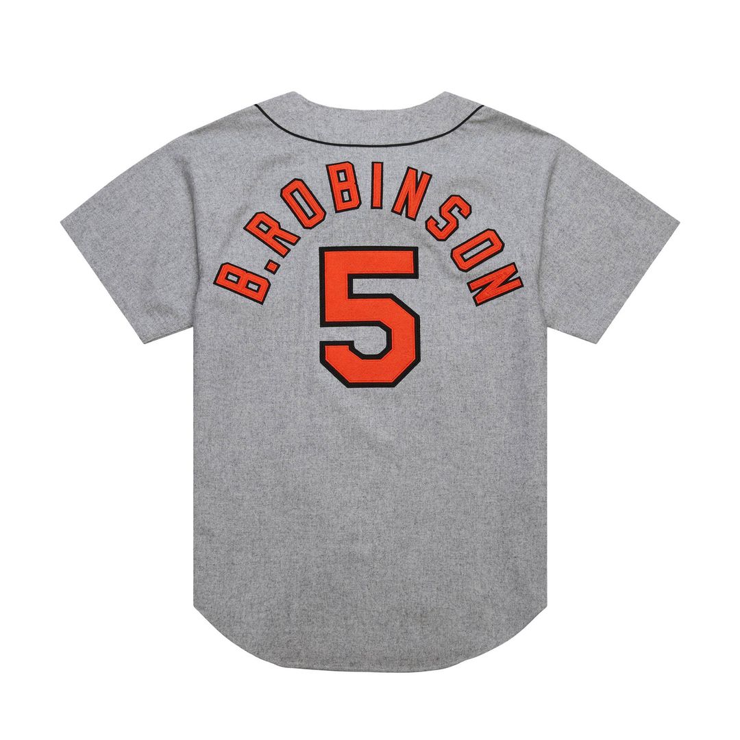 Baltimore Orioles Brooks Robinson Cooperstown 1966 Authentic Jersey | Gray