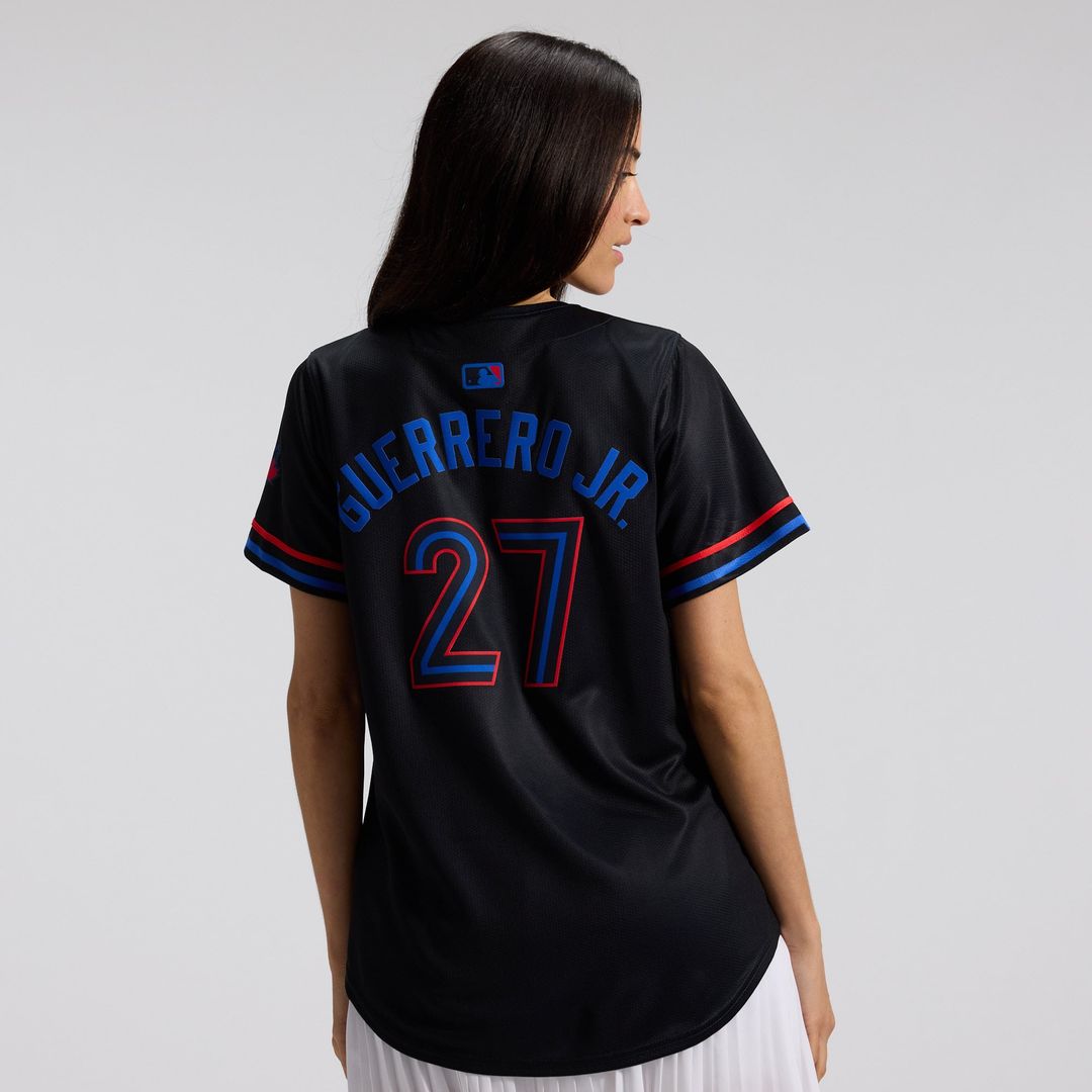 Toronto Blue Jays Vladimir Guerrero Jr. Women's 2024 City Connect Limited Jersey | Navy