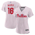 Philadelphia Phillies Brandon Marsh Women's Home Replica Jersey | White