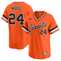 San Francisco Giants Willie Mays Cooperstown Limited Jersey | Orange