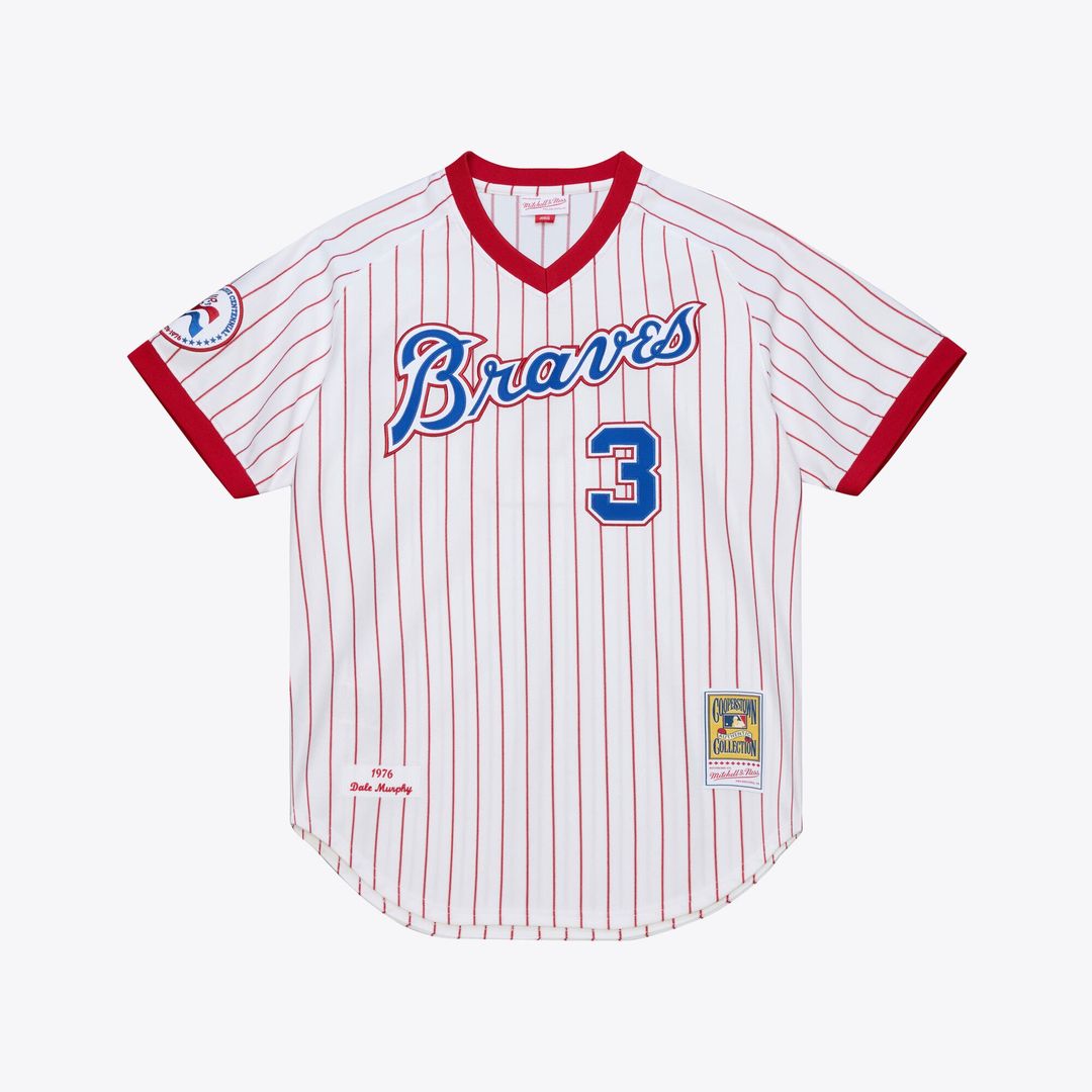 Atlanta Braves Dale Murphy 1976 Authentic Jersey | White