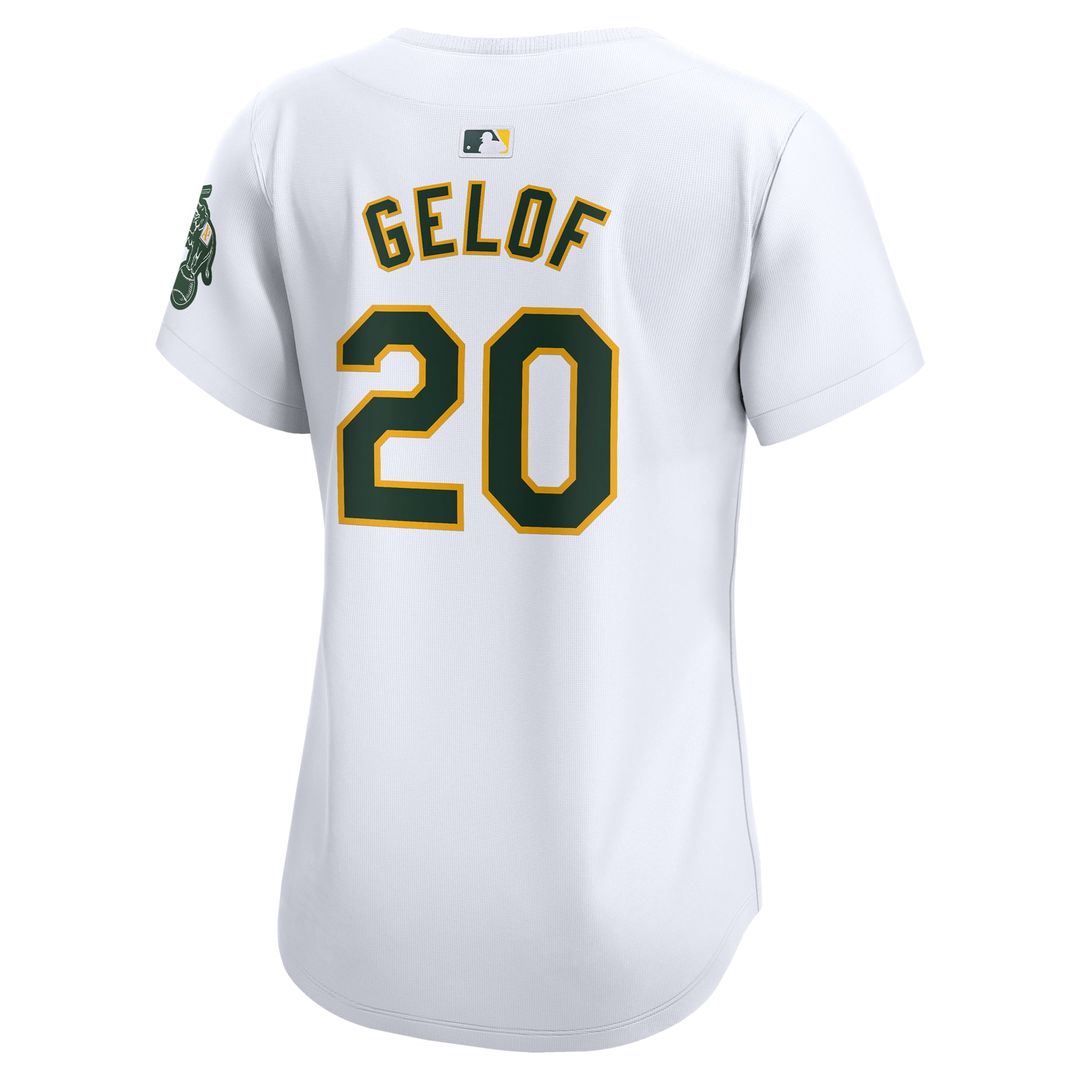 Athletics Zack Gelof Women's Home Limited Jersey | White