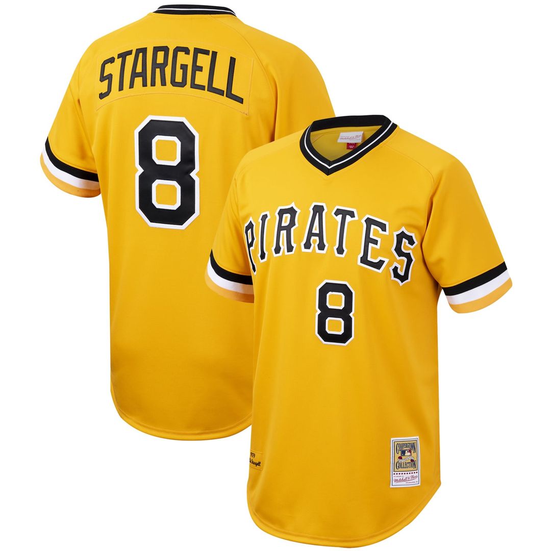 Pittsburgh Pirates Willie Stargell Cooperstown Authentic Jersey | Gold