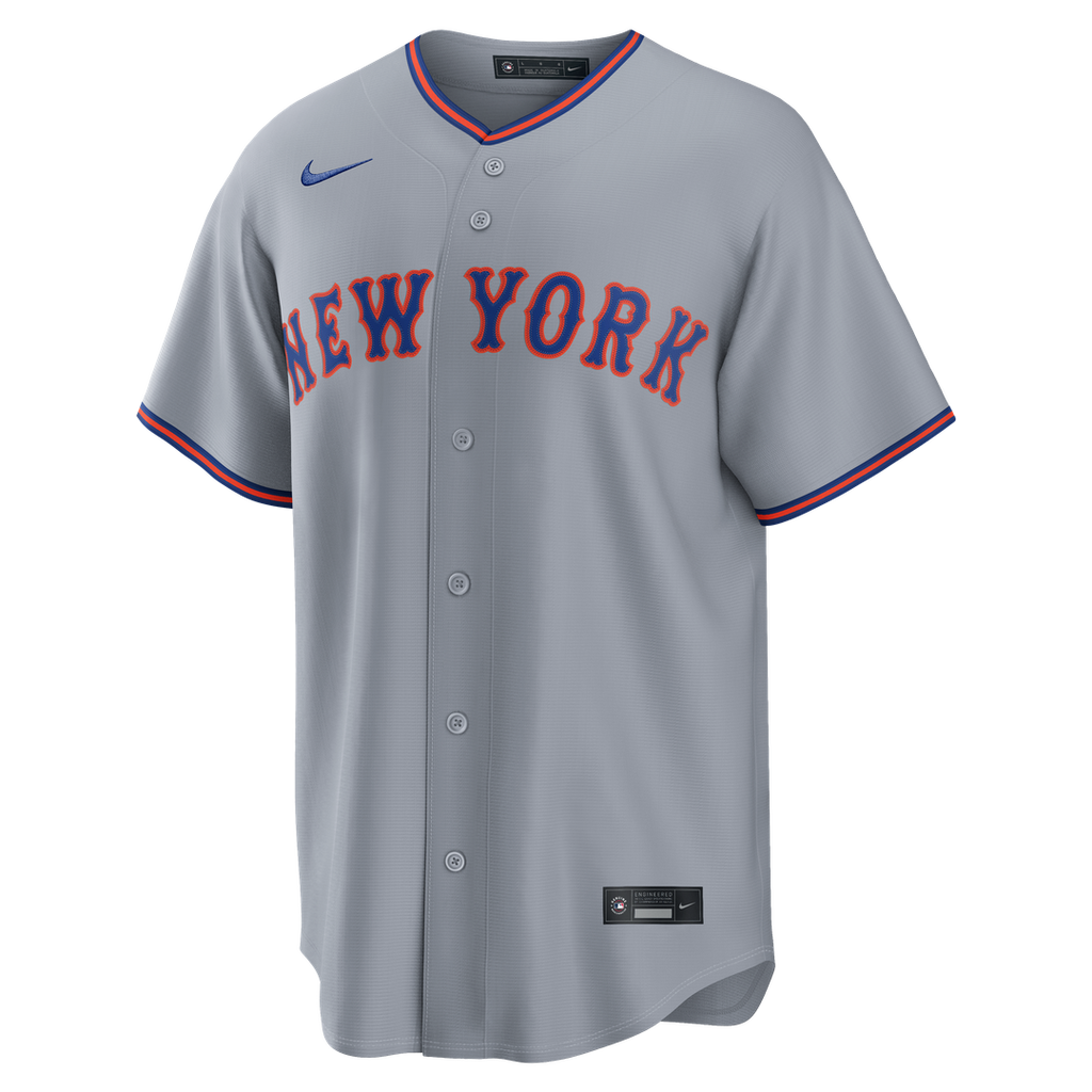 New York Mets Juan Soto Road Replica Jersey | Gray