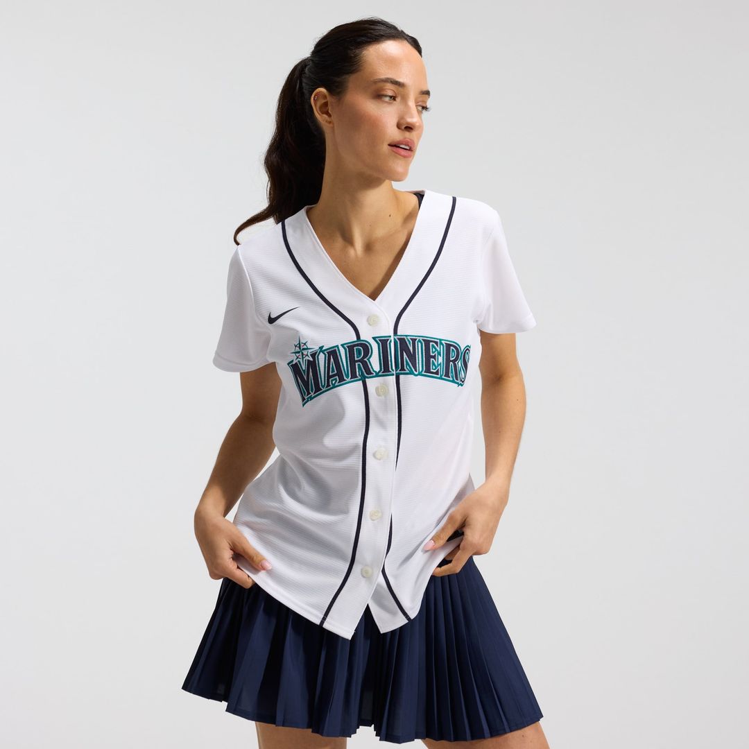 Seattle Mariners Cal Raleigh Women's Home Replica Jersey | White