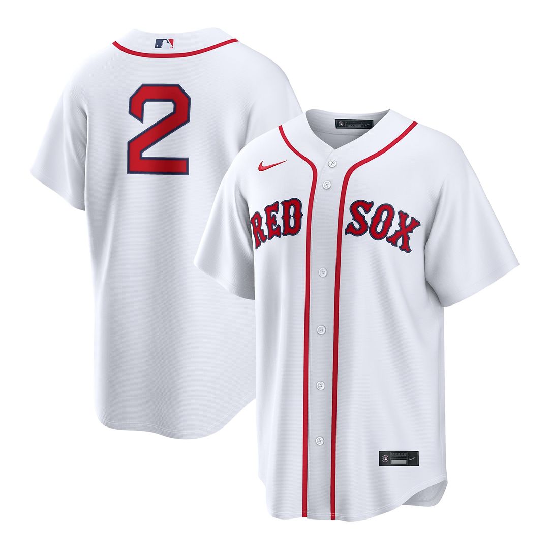 Boston Red Sox Isiah Kiner - Falefa Home Replica Jersey | White