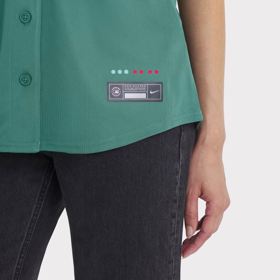 Boston Red Sox David Ortiz Women's 2025 City Connect Limited Retired Player Jersey | Green