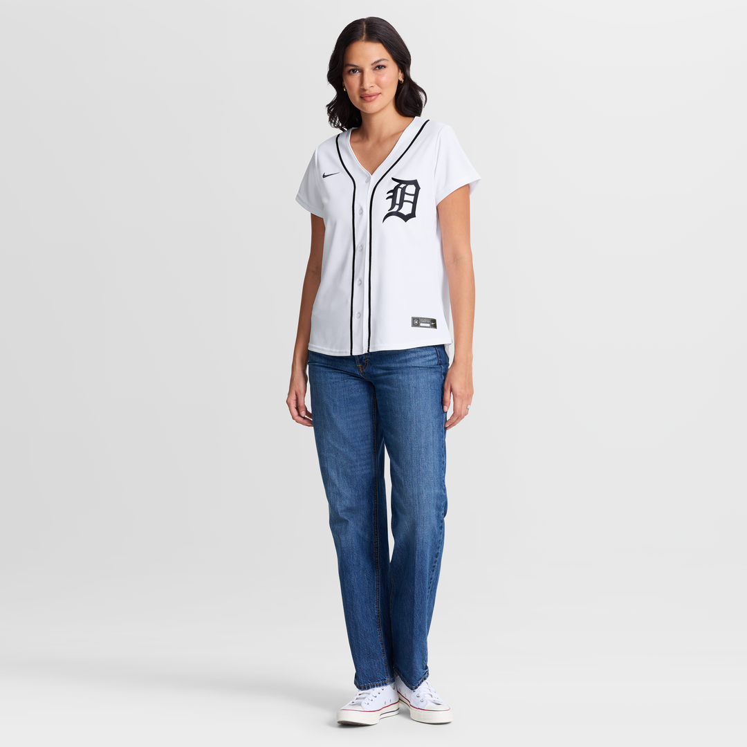 Detroit Tigers Kevin McGonigle Women's Home Replica Jersey | White