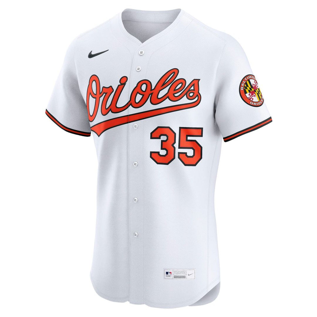 Baltimore Orioles Adley Rutschman Alternate Elite Jersey | Black