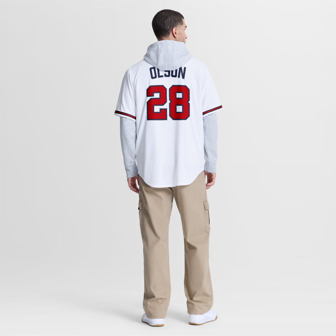 Atlanta Braves Matt Olson Home Replica Jersey | White