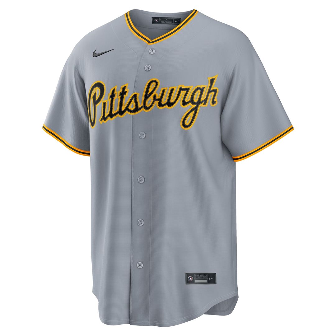 Pittsburgh Pirates Paul Skenes Road Replica Jersey | Gray