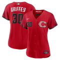 Cincinnati Reds Ken Griffey Jr. Women's 2026 City Connect Stadium Jersey | Red
