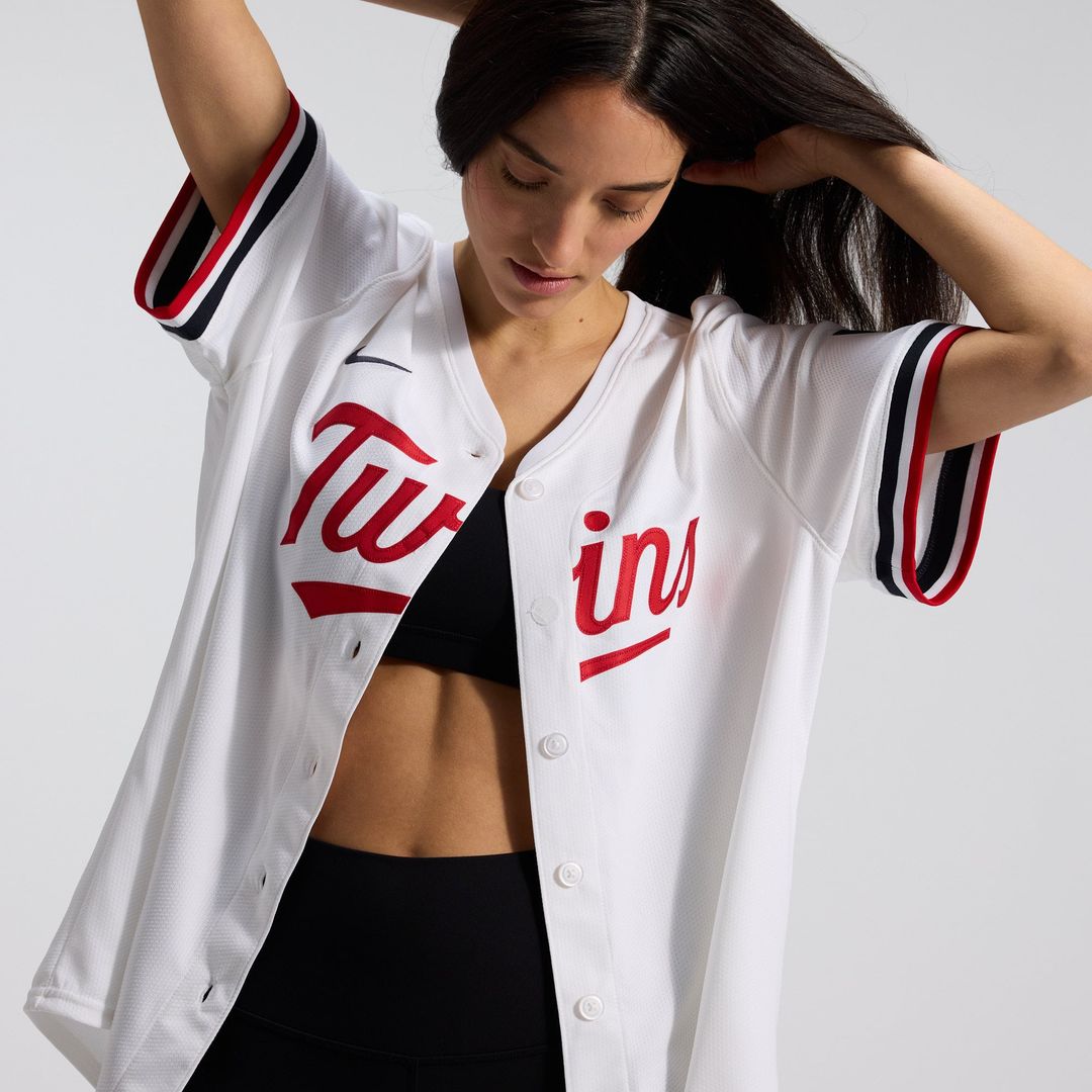 Minnesota Twins Women's Home Limited Jersey | White