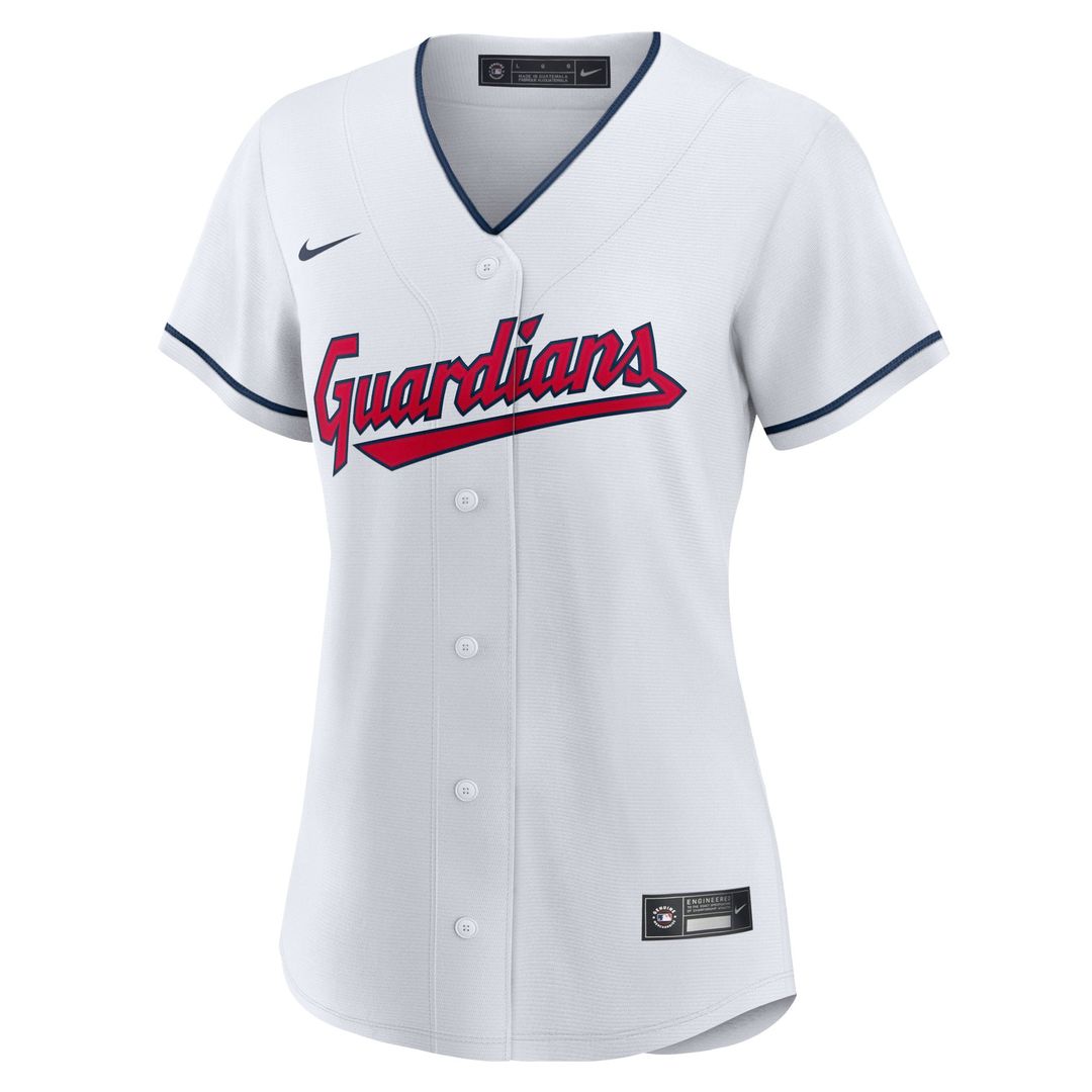 Cleveland Guardians Jose Ramirez Women's Home Replica Jersey | White