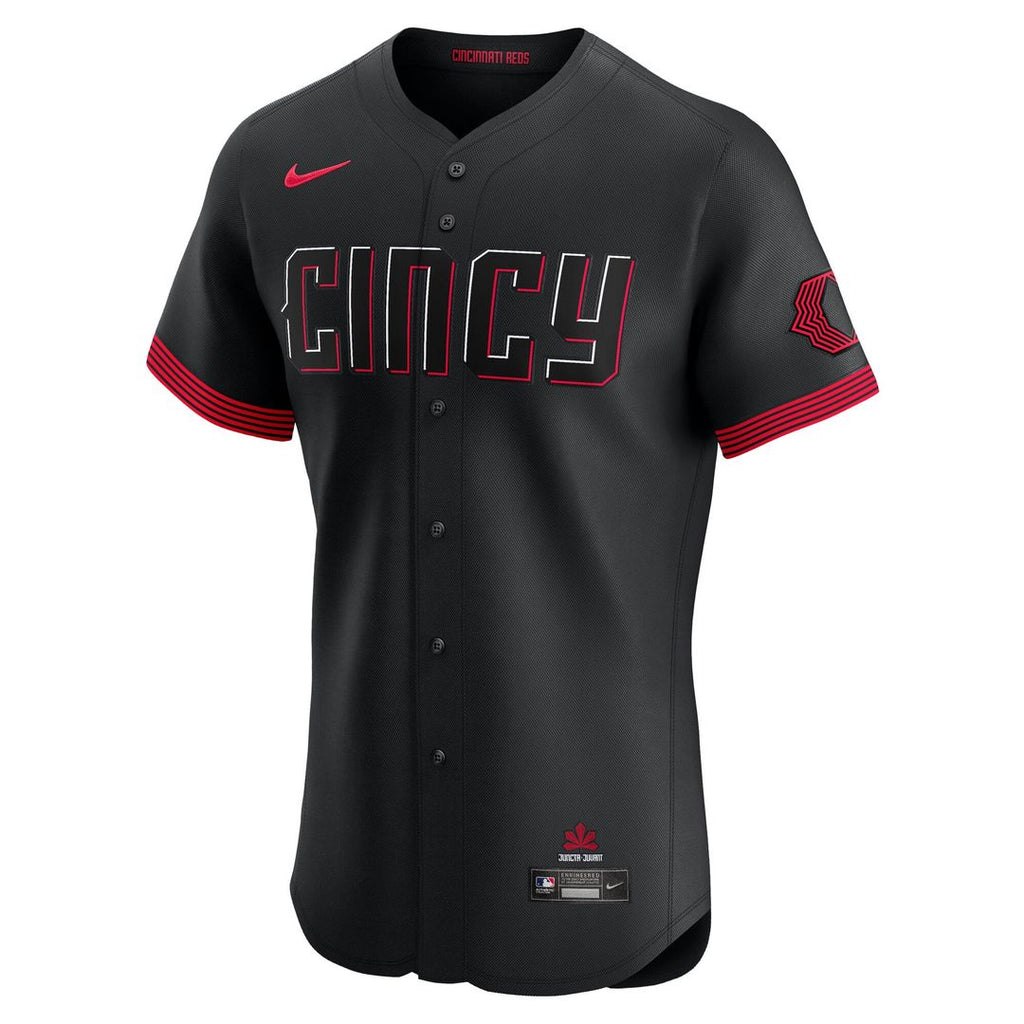Cincinnati Reds City Connect Elite Jersey | Black