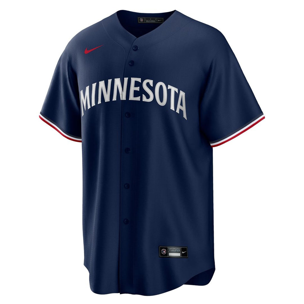 Minnesota Twins Road Replica Team Jersey | Gray