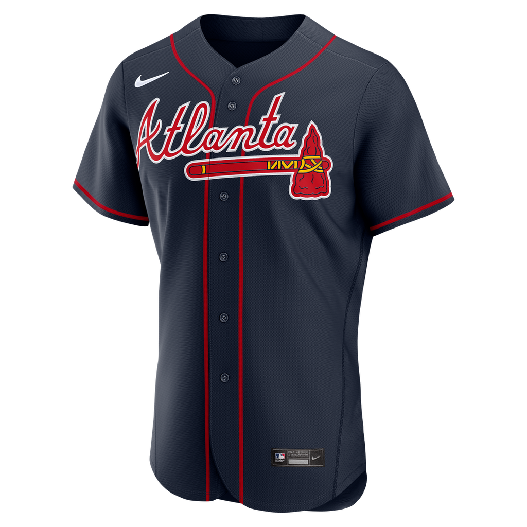 Atlanta Braves Drake Baldwin Alternate MLB Awards Authentic Jersey | Navy