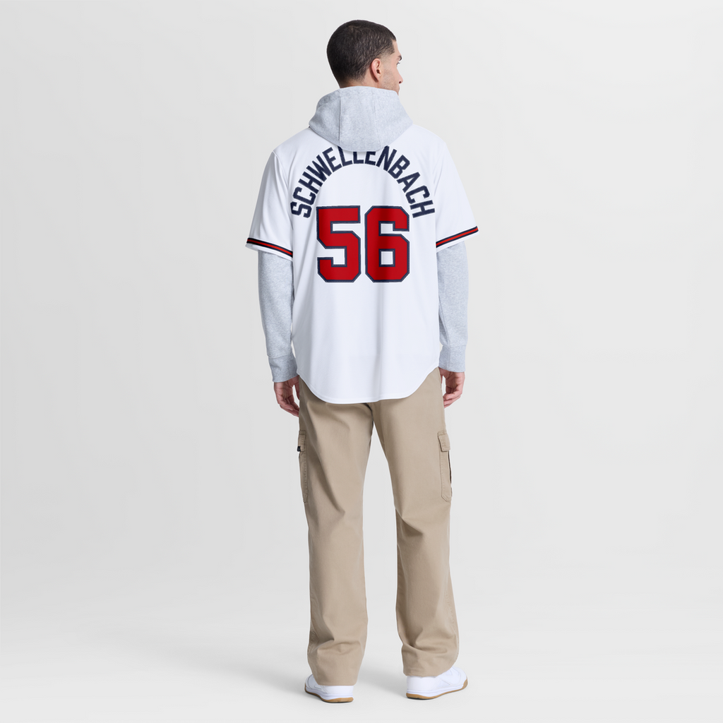 Atlanta Braves Spencer Schwellenbach Home Replica Jersey | White
