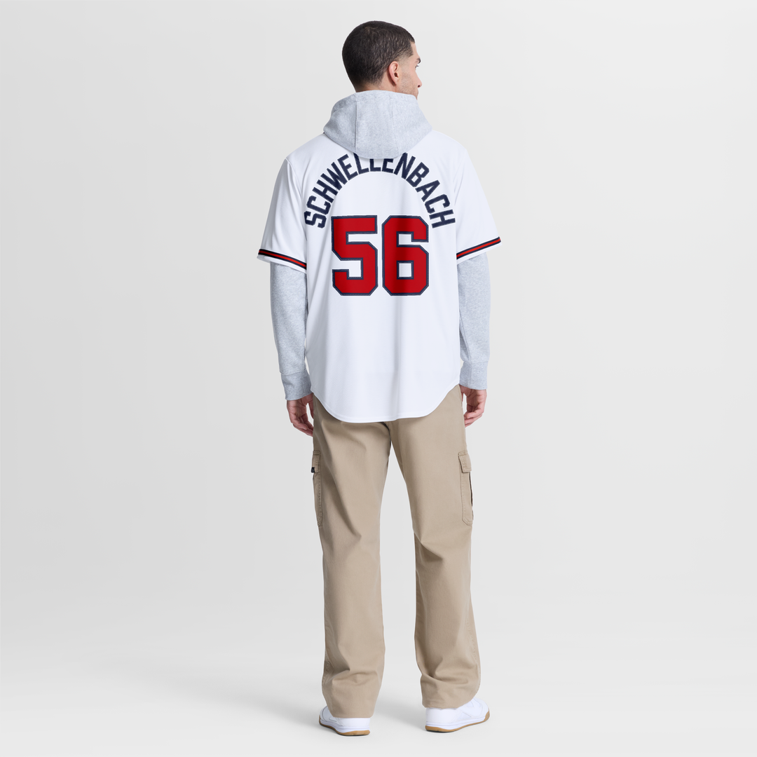Atlanta Braves Spencer Schwellenbach Home Replica Jersey | White