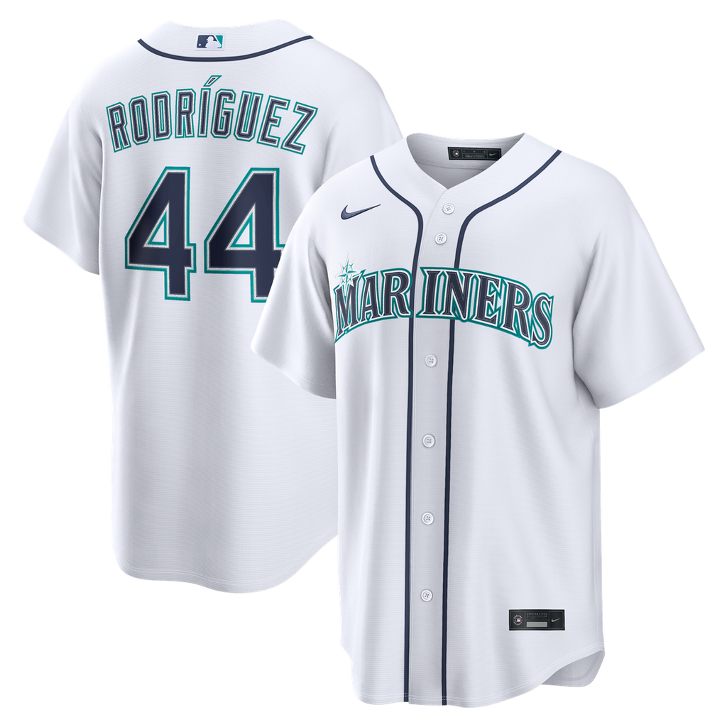 Seattle Mariners Julio Rodríguez Home Replica Jersey | White