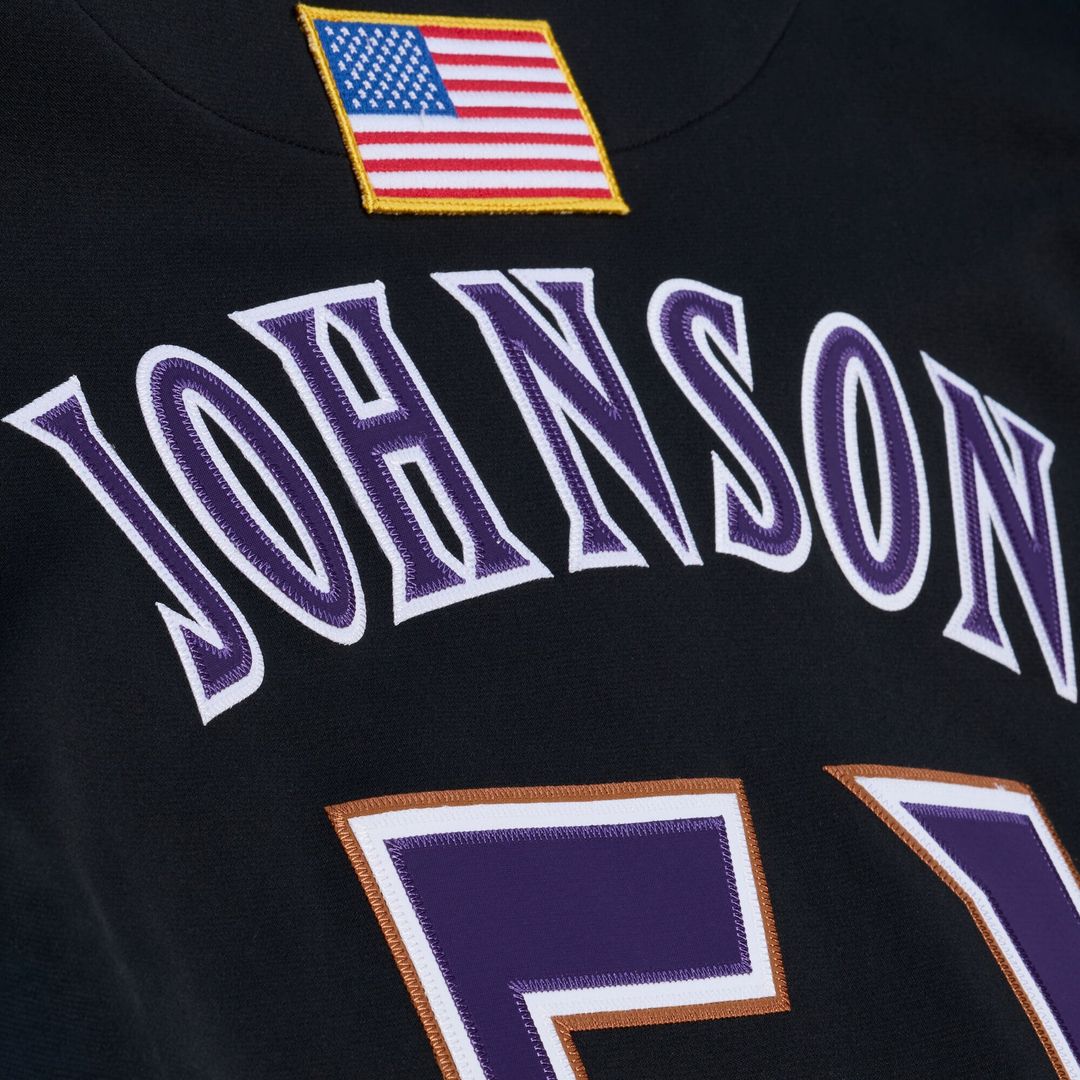 Arizona Diamondbacks Randy Johnson 2000 Throwback Authentic Jersey | Purple