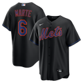 New York Mets Starling Marte Alternate Replica Jersey | Black