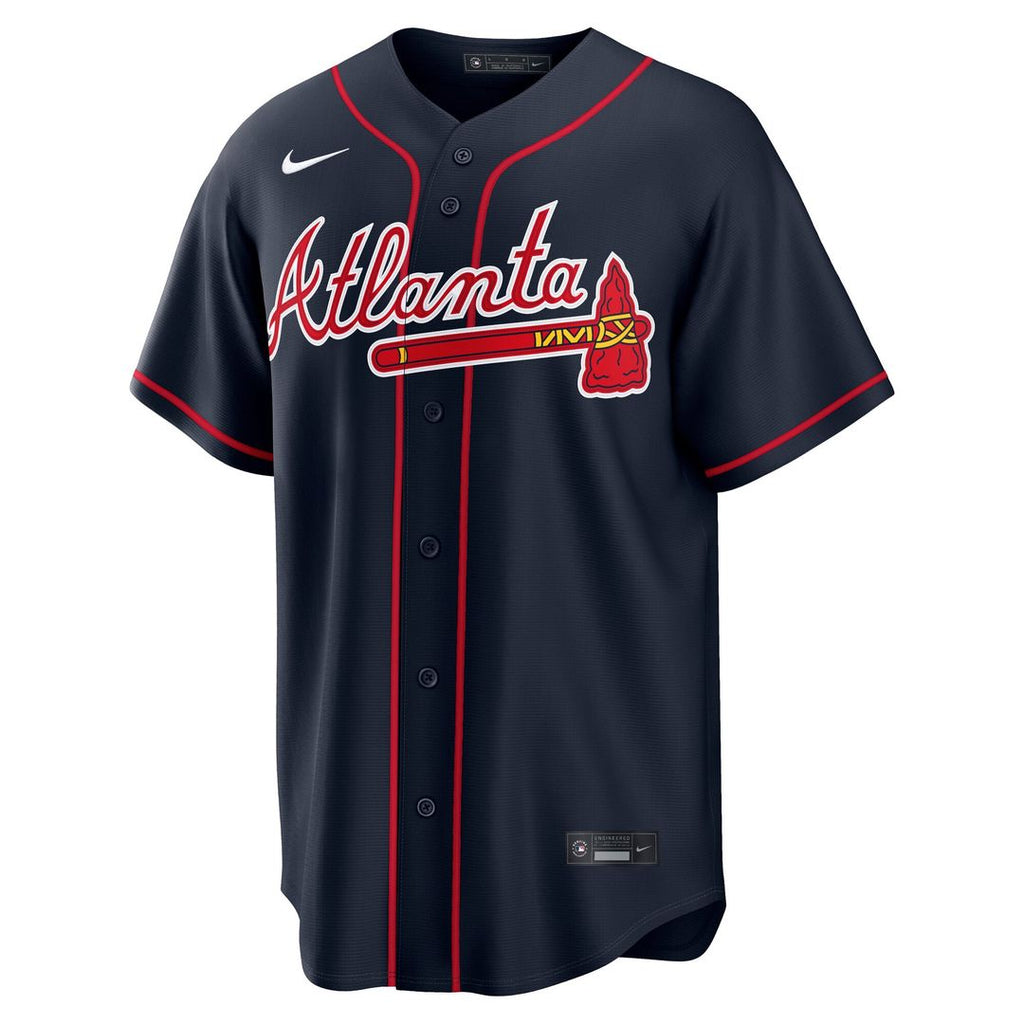 Atlanta Braves Ronald Acuña Jr. Alternate 2 Replica Jersey | Red