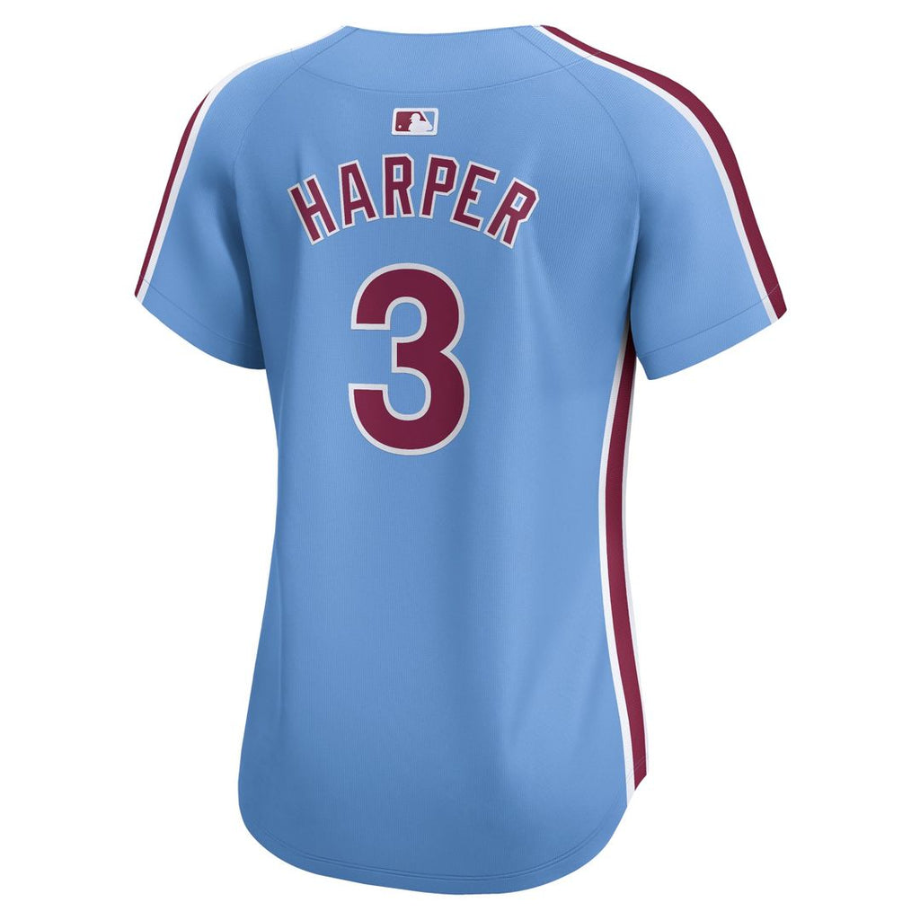 Philadelphia Phillies Bryce Harper Women's Alternate Limited Jersey | Light Blue