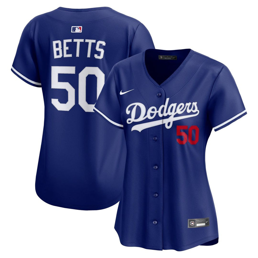 Los Angeles Dodgers Mookie Betts Women's Alternate 2 Limited Jersey | Royal