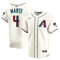 Arizona Diamondbacks Ketel Marte Home Limited Jersey | Cream