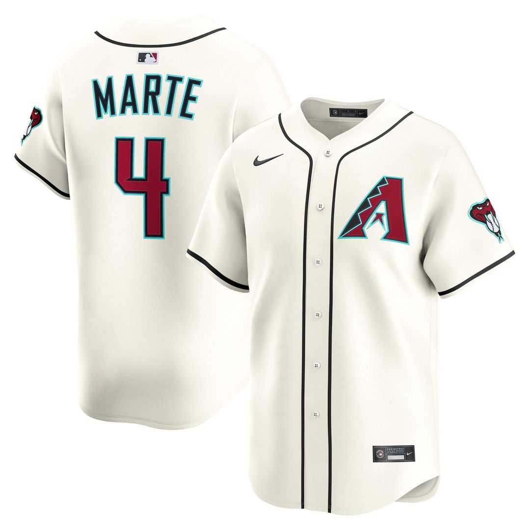 Arizona Diamondbacks Ketel Marte Home Limited Jersey | Cream