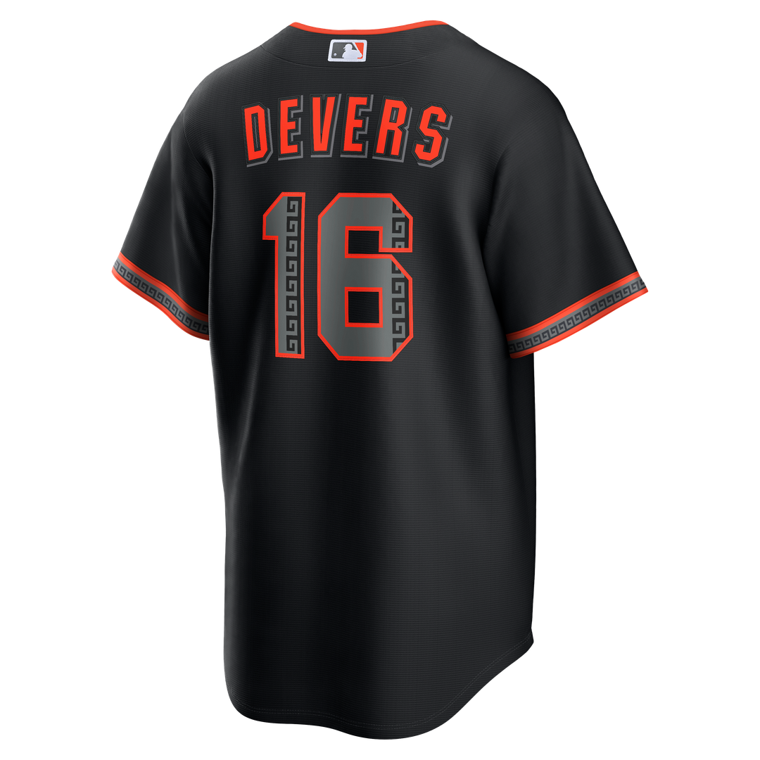 San Francisco Giants Rafael Devers Alternate Replica Jersey | Black