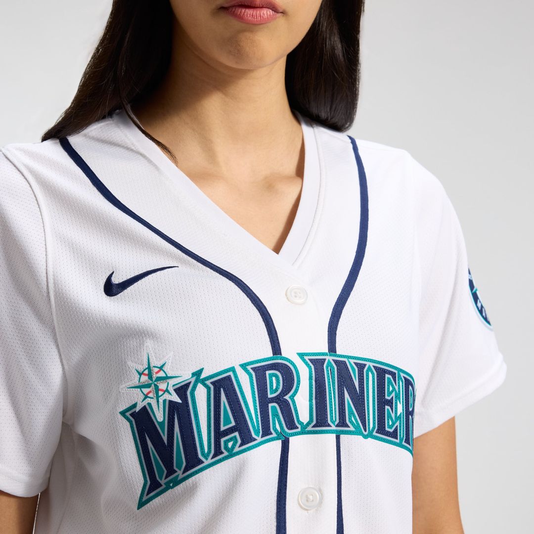 Seattle Mariners Cal Raleigh Women's Home Limited Jersey | White