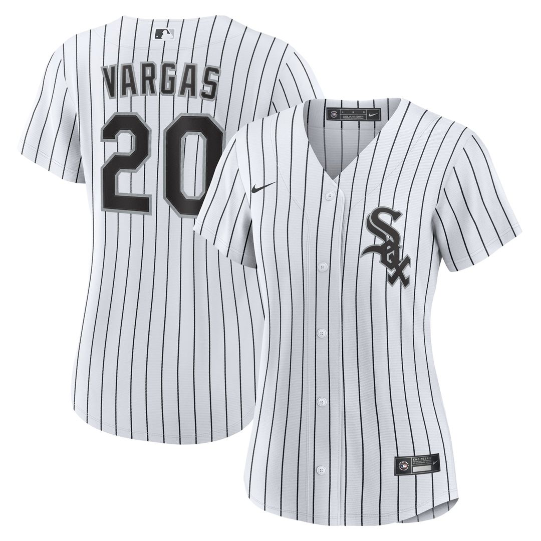 Chicago White Sox Miguel Vargas Women's Home Replica Jersey | White