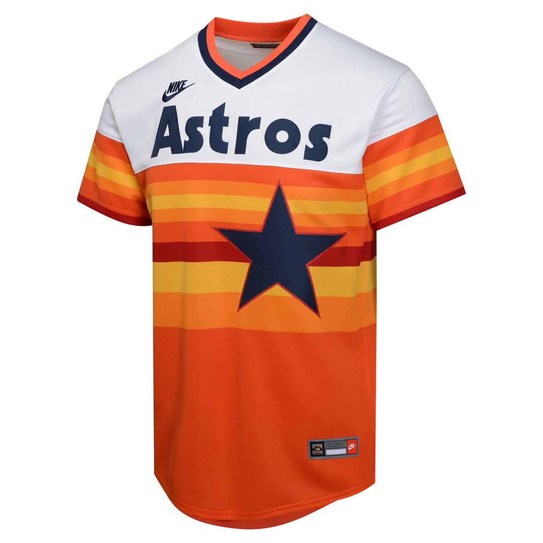 Houston Astros Nolan Ryan Youth Cooperstown Limited Jersey | White