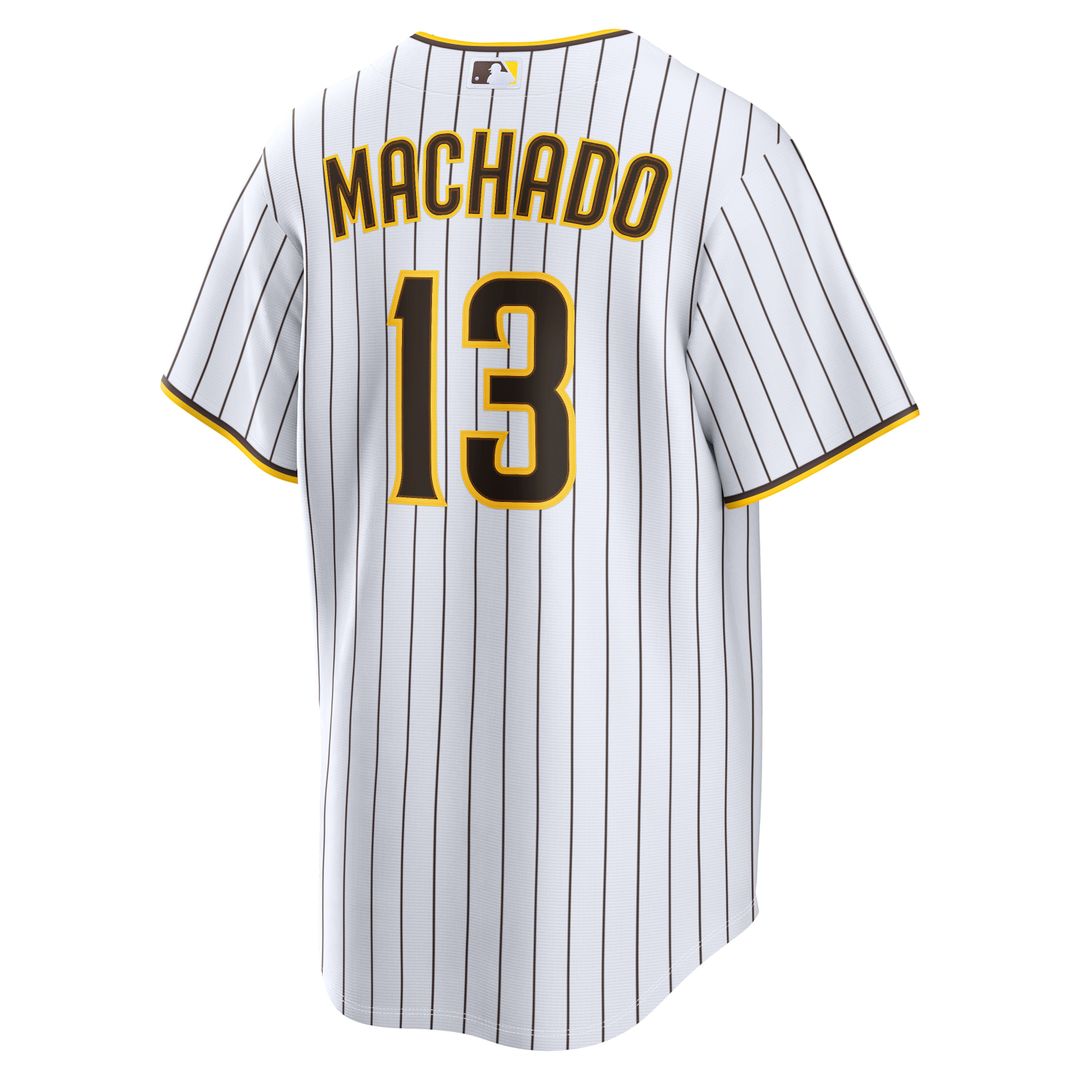 San Diego Padres Manny Machado Home Replica Jersey | White