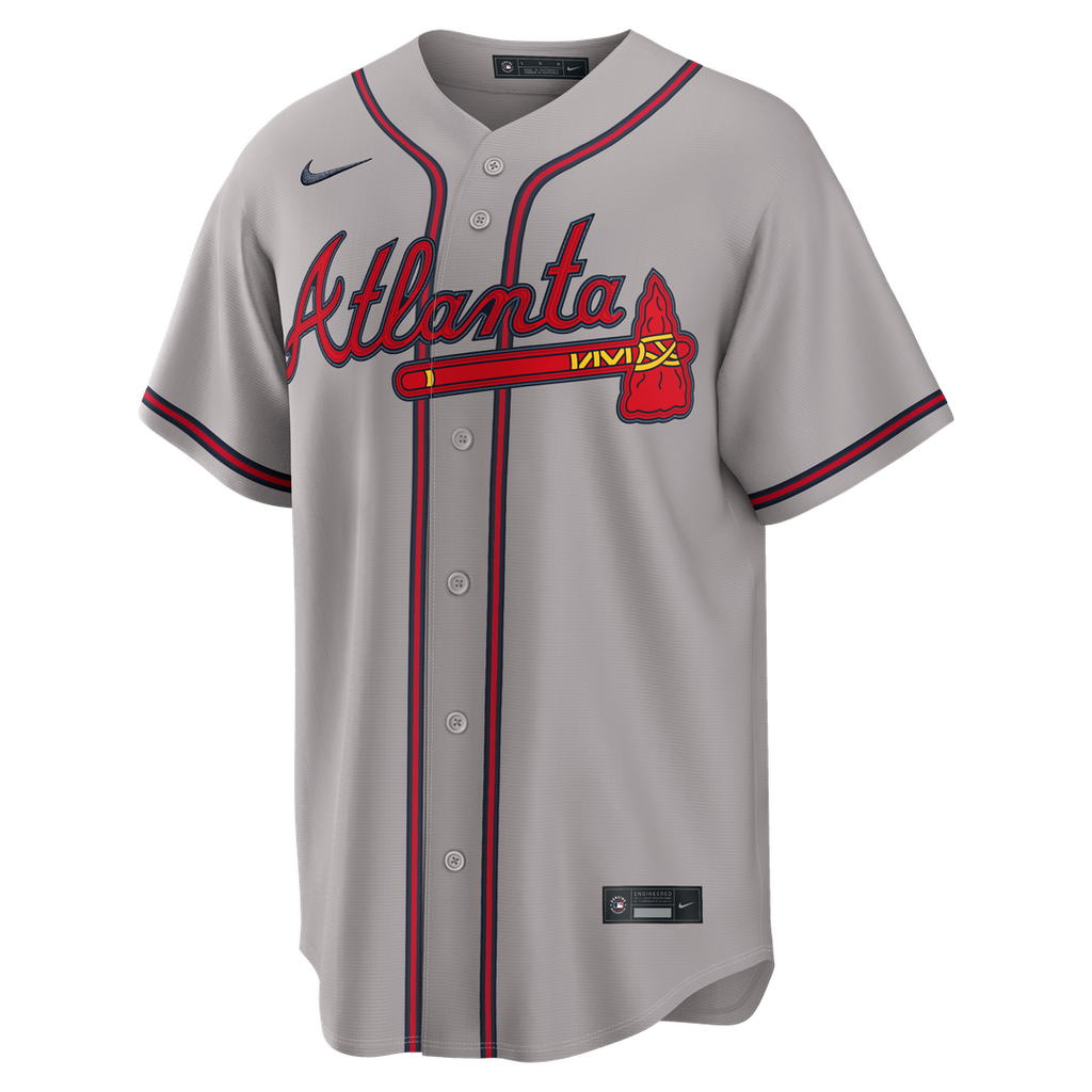 Atlanta Braves Ronald Acuña Jr. Alternate Replica Jersey | Navy