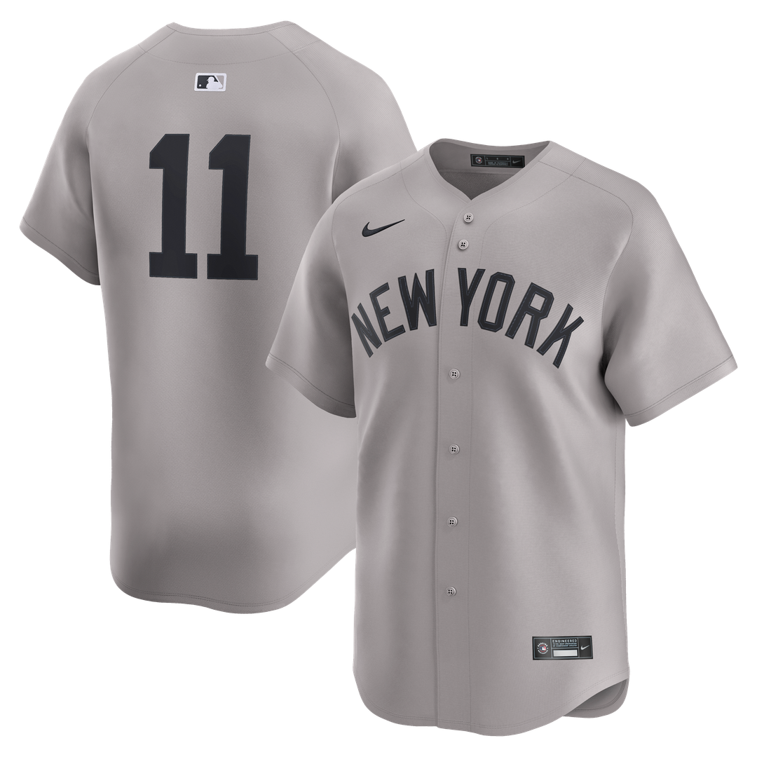 New York Yankees Anthony Volpe Road Limited Jersey | Gray
