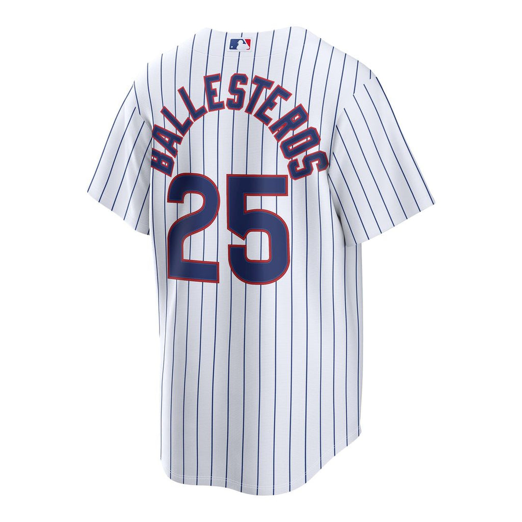 Chicago Cubs Moisés Ballesteros Home Replica Jersey | White