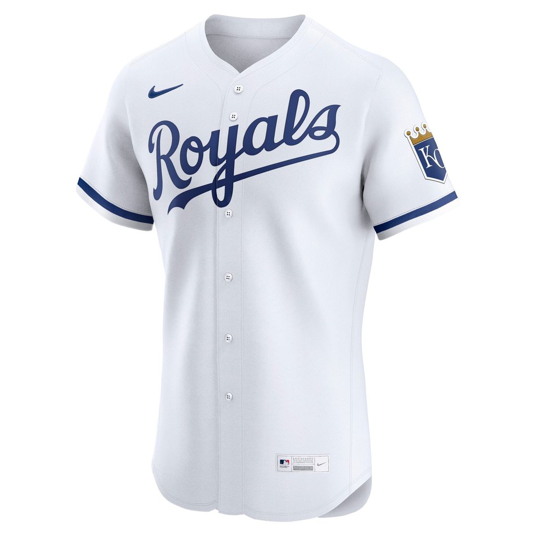 Kansas City Royals Home Elite Jersey | White